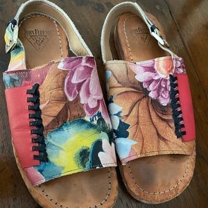 Fluevog leather sandals